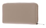 MANDARINA DUCK Mellow Leather Zip Around Wallet L Warm Taupe MANDARINA DUCK Mellow Leather Zip Around Wallet L Warm Taupe