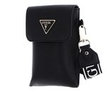 GUESS Latona Flap Chit Chat Phone Bag Black