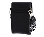 GUESS Latona Flap Chit Chat Phone Bag Black