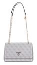 GUESS Noelle Convertible Crossbody Flap Dove Logo