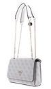 GUESS Noelle Convertible Crossbody Flap Dove Logo