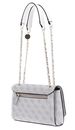 GUESS Noelle Convertible Crossbody Flap Dove Logo