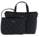 GUESS Latona Mini Tote Coal Logo GUESS Latona Mini Tote Coal Logo