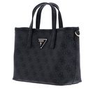 GUESS Latona Mini Tote Coal Logo GUESS Latona Mini Tote Coal Logo