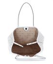 GUESS Vikky II Tote Bag L Stone Logo