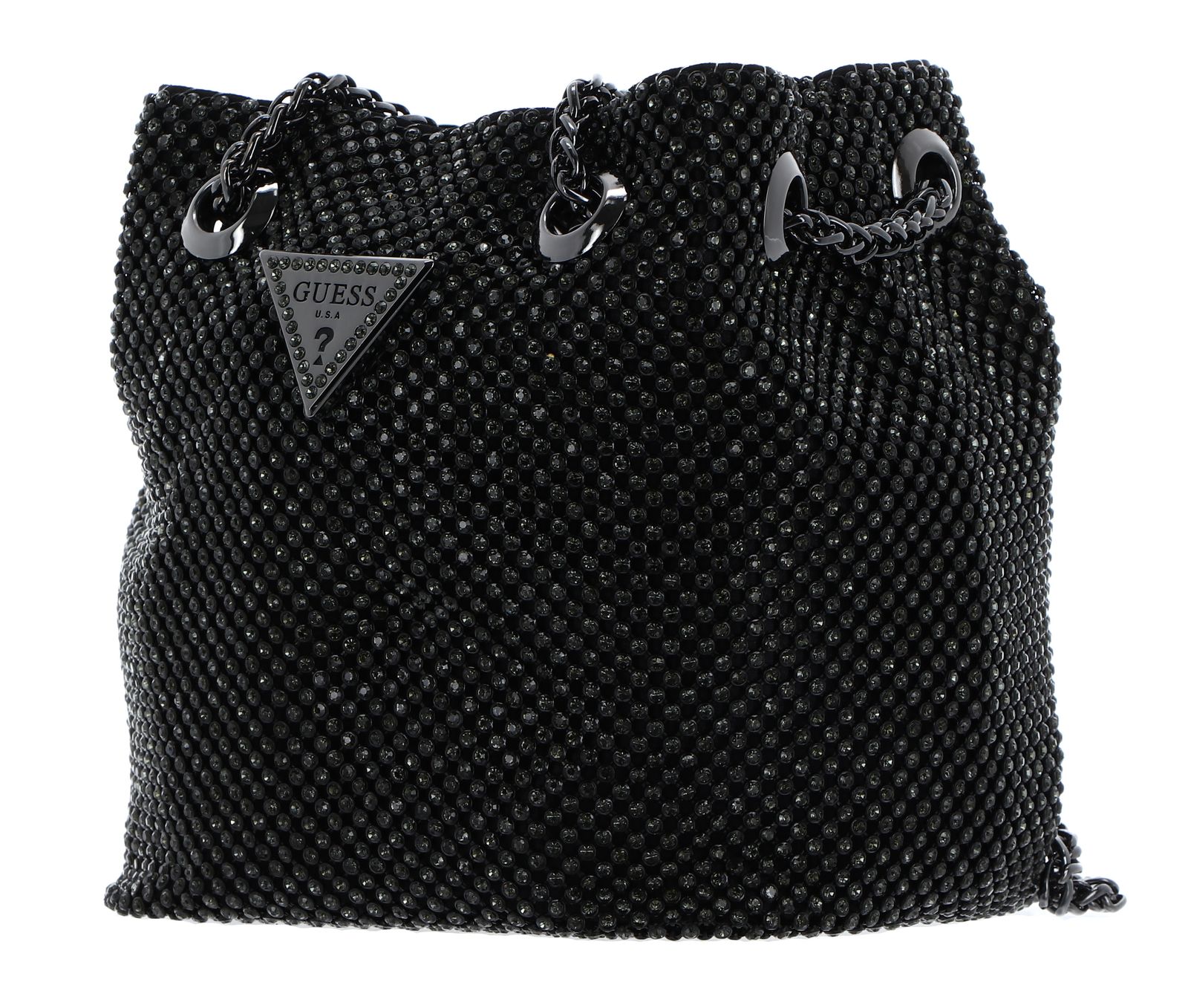 【GUESS ゲス】LUA l Mini Pouch ショルダーバッグ - Black GUESS-Umhaengetasche-Lua-Pouch