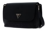 GUESS Meridian Flap Crossbody Bag Black GUESS Meridian Flap Crossbody Bag Black