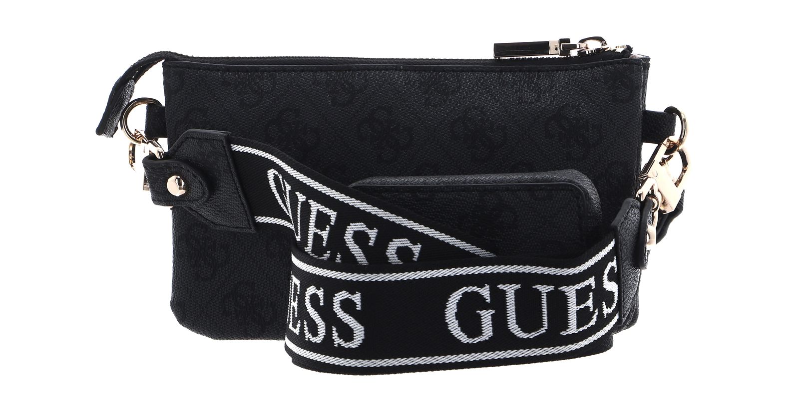 Guess KATYA - Handtas - coal logo/donkerblauw