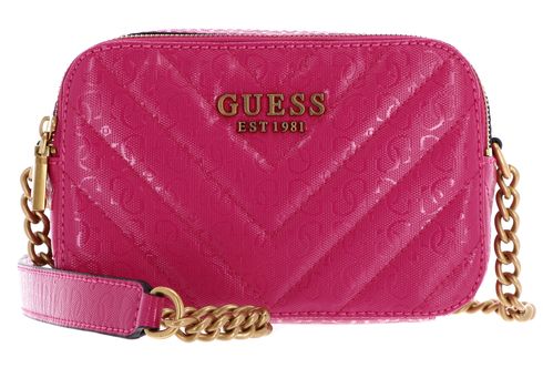 GUESS Jania Crossbody Camera Bag Fuchsia