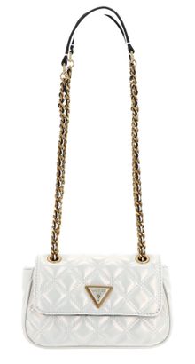 GUESS Giully Mini Convertible Crossbody Flap Ivory