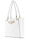 GUESS Izzy Peony Noel Tote Stone Logo GUESS Izzy Peony Noel Tote Stone Logo