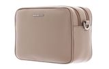 MANDARINA DUCK Mellow Leather Crossbody Camera Bag Warm Taupe