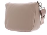 MANDARINA DUCK Mellow Leather Hobo Bag Warm Taupe