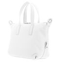 MANDARINA DUCK Mellow Leather Bowling Bag Nimbus Cloud