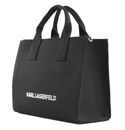 KARL LAGERFELD K / Ikonik 2.0 Rhinestone Shopper Black