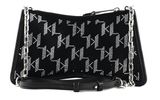 KARL LAGERFELD K / Seven Element Sp Crossbody Bag Rhinestones Black KARL LAGERFELD K / Seven Element Sp Crossbody Bag Rhinestones Black