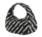 KARL LAGERFELD K / Evening Kushion Hobo Rhinestones S Black