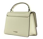 KARL LAGERFELD K / Ikonik 2.0 Leather Crossbody Lock Cream White