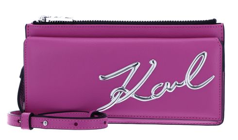 KARL LAGERFELD K / Signature 2.0 Crossbody Bag Lotus Pink