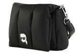 KARL LAGERFELD K / Ikonik 2.0 Nylon Puff Crossbody Bag Black