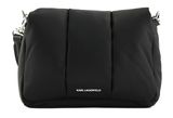 KARL LAGERFELD K / Ikonik 2.0 Nylon Puff Crossbody Bag Black