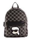 KARL LAGERFELD K / Ikonik 2.0 CC Monogram Backpack Black