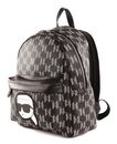 KARL LAGERFELD K / Ikonik 2.0 CC Monogram Backpack Black