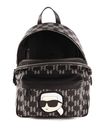 KARL LAGERFELD K / Ikonik 2.0 CC Monogram Backpack Black
