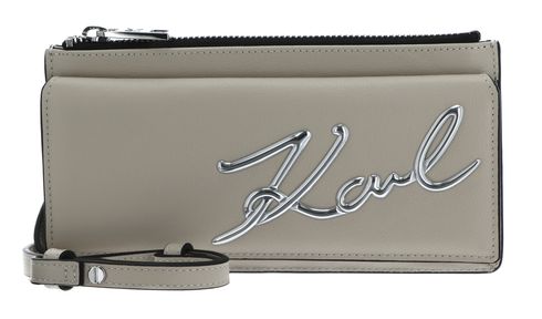 KARL LAGERFELD K / Signature 2.0 Crossbody Bag Cream