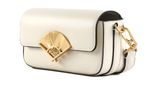 KARL LAGERFELD K / Signature Fan Crossbody Bag S Cream White KARL LAGERFELD K / Signature Fan Crossbody Bag S Cream White