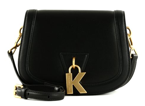 KARL LAGERFELD K / Lock Crossbody Bag Black