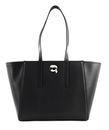 KARL LAGERFELD K / Ikonik 2.0 Leather Tote Pin Black