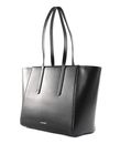 KARL LAGERFELD K / Ikonik 2.0 Leather Tote Pin Black