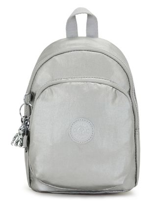 kipling Core Plus Mini Backpack Bright Metallic