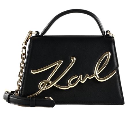 KARL LAGERFELD K / Signature 2.0 Crossbody Bag S Black / Gold