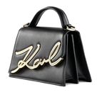 KARL LAGERFELD K / Signature 2.0 Crossbody Bag S Black / Gold KARL LAGERFELD K / Signature 2.0 Crossbody Bag S Black / Gold