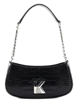 KARL LAGERFELD K / Kameo Shoulderbag Croco Black