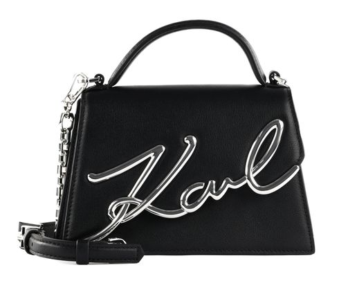 KARL LAGERFELD K / Signature 2.0 Crossbody Bag S Black / Nickel