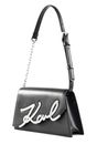 KARL LAGERFELD K / Signature 2.0 Sp Shoulderbag Crystal Black KARL LAGERFELD K / Signature 2.0 Sp Shoulderbag Crystal Black