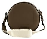 KARL LAGERFELD K / Circle Round Crossbody Patch Dark Taupe