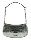 KARL LAGERFELD K / Kameo Shoulderbag Croco Silver
