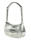 KARL LAGERFELD K / Kameo Shoulderbag Croco Silver