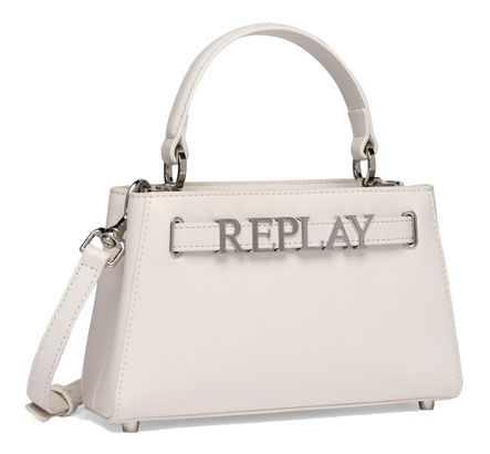 REPLAY Crossbody Bag Dirty White