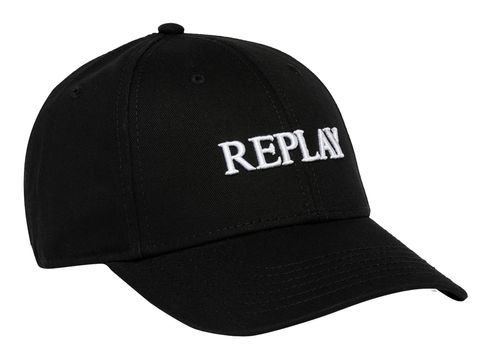 REPLAY Cap Black