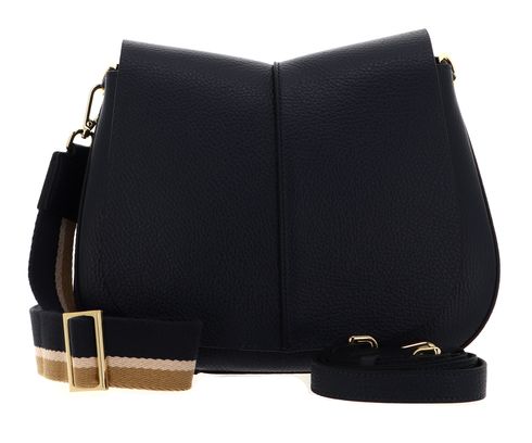 GIANNI CHIARINI Helena Round Crossbody Bag Navy