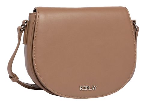 REPLAY Crossbody Bag Dirty Pale Beige