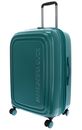 MANDARINA DUCK Logoduck + Glitter Expandable Trolley M Glitter Green MANDARINA DUCK Logoduck + Glitter Expandable Trolley M Glitter Green