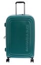 MANDARINA DUCK Logoduck + Glitter Expandable Trolley M Glitter Green MANDARINA DUCK Logoduck + Glitter Expandable Trolley M Glitter Green