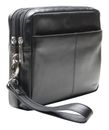 Esquire Oxford Wristlet Bag Black