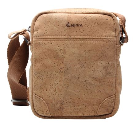 Esquire Kork Small Crossbody Bag S Natural